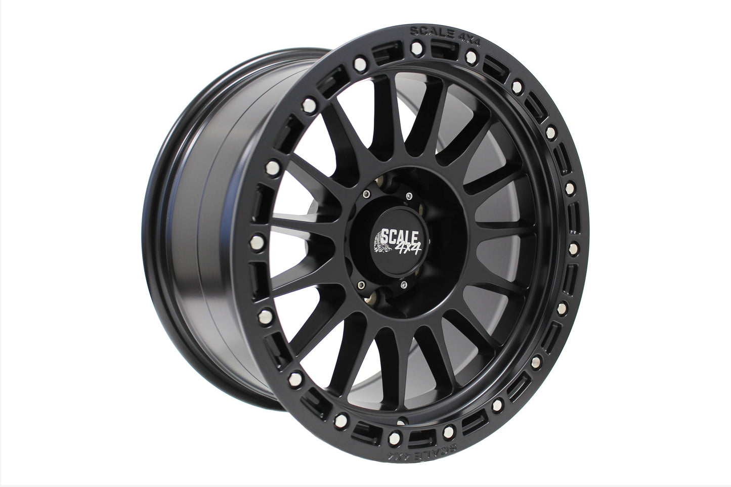 SCALE 4X4 S01 17X8.5 0ET 6X139.7 MATTE BLACK