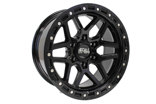 SCALE 4X4 S02 17X8.5 -10 6X139.7 GLOSS BLACK