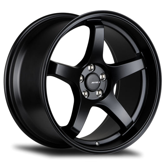 AVID.1 AV-28 18X9.5 +35 5X114.3 MATTE BLACK