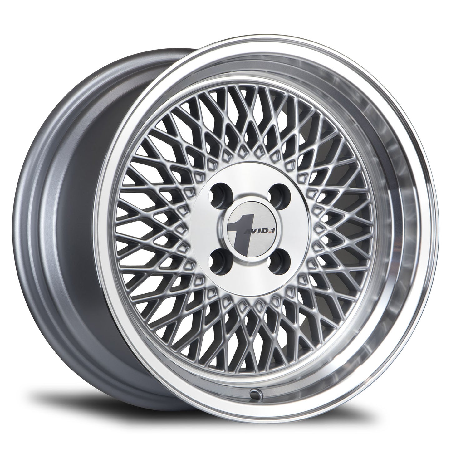 AVID.1 AV-18 15X8 +25 4X100 SILVER MACHINED LIP