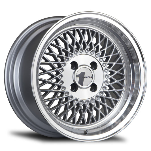 AVID.1 AV-18 15X8 +25 4X100 SILVER MACHINED LIP