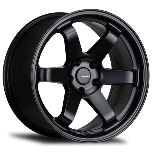 AVID.1 AV-06 17X8 +35 4X100 MATTE BLACK