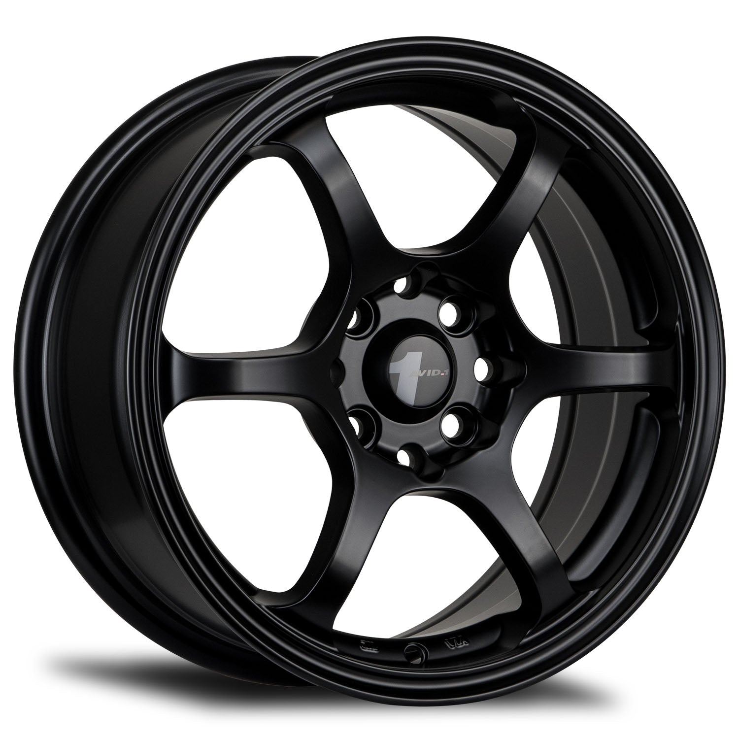 AVID.1 AV-02 16X7 +40 4X100/114.3 MATTE BLACK
