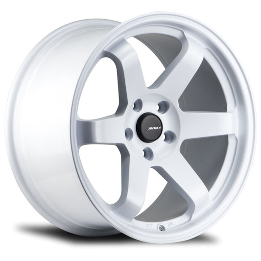 AVID.1 AV-06 17X8 +35 4X100 MATTE WHITE