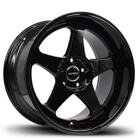 AVID.1 AV-42 18X9.5 +35 5X100 GLOSS BLACK