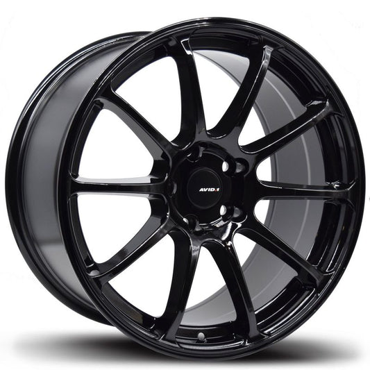 AVID.1 AV-27 18X8.5 +35 5X114.3 GLOSS BLACK