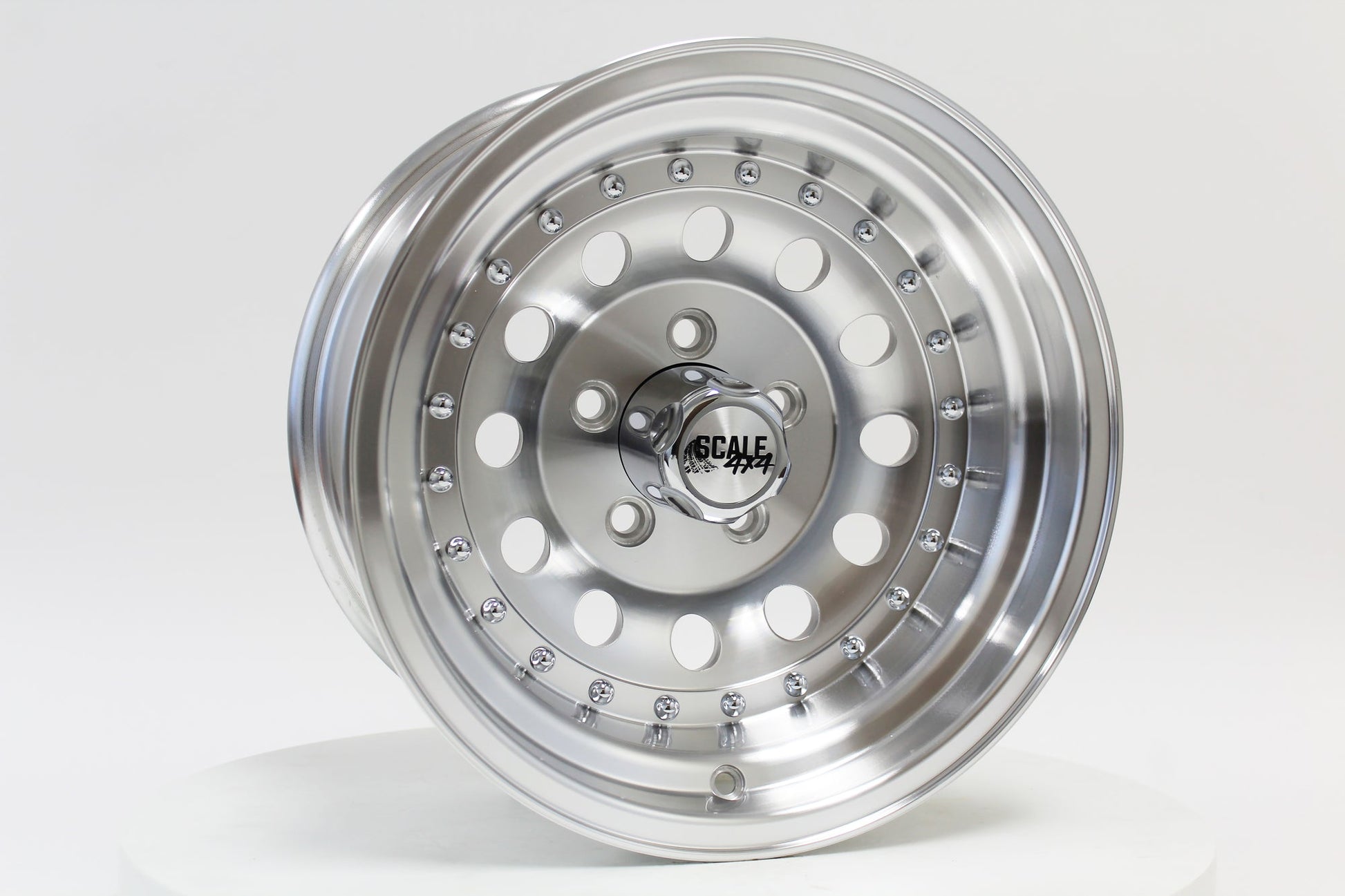 SCALE 4X4 BANDIT II 15X7 -6 5X139.7 MACHINED
