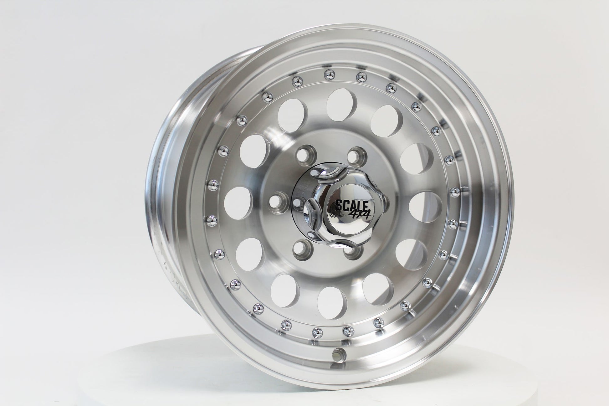SCALE 4X4 BANDIT II 16X8 0ET 6X139.7 MACHINED
