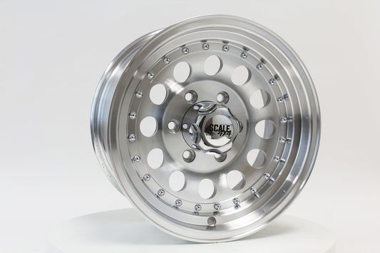 SCALE 4X4 BANDIT II 16X8 0ET 6X139.7 MACHINED