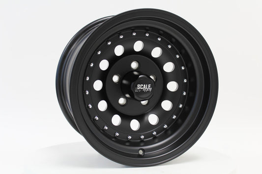 SCALE 4X4 BANDIT II 14X6 +6 5X114.3 MATTE BLACK