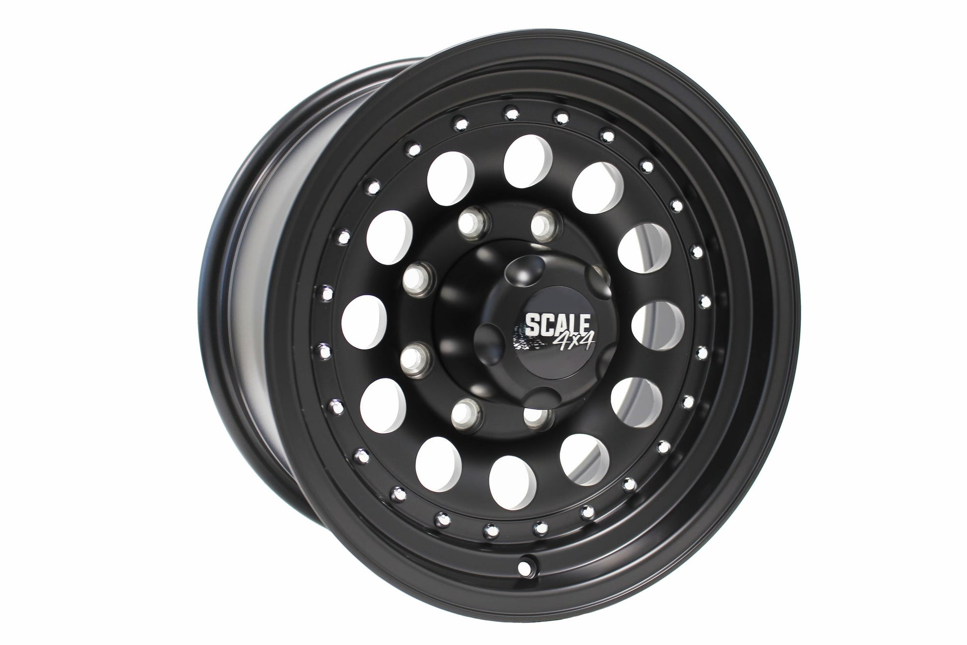 SCALE 4X4 BANDIT II 16X8 0ET 8X165.1 MATTE BLACK