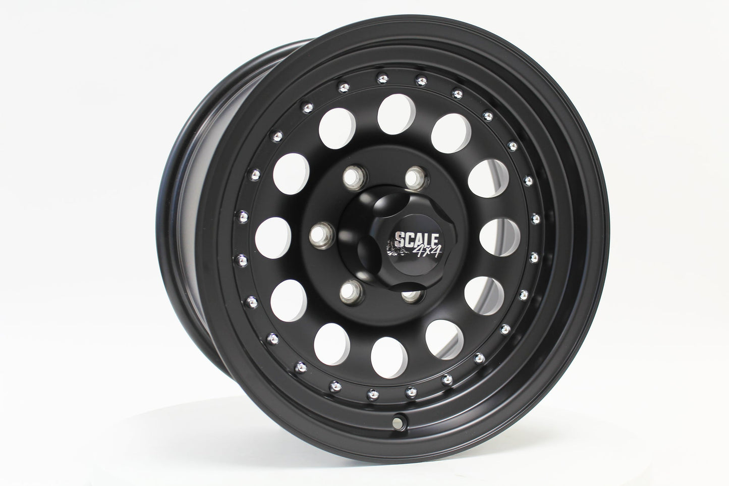 SCALE 4X4 BANDIT II 16X8 0ET 6X139.7 MATTE BLACK