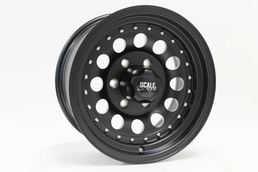 SCALE 4X4 BANDIT II 16X8 0ET 6X139.7 MATTE BLACK
