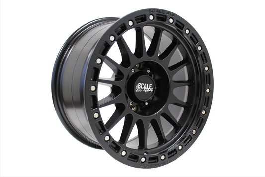 SCALE 4X4 S01 17X8.5 0ET 6X139.7 MATTE BLACK