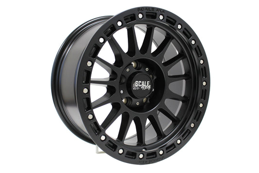 SCALE 4X4 S01 17X8.5 0ET 5X127 MATTE BLACK