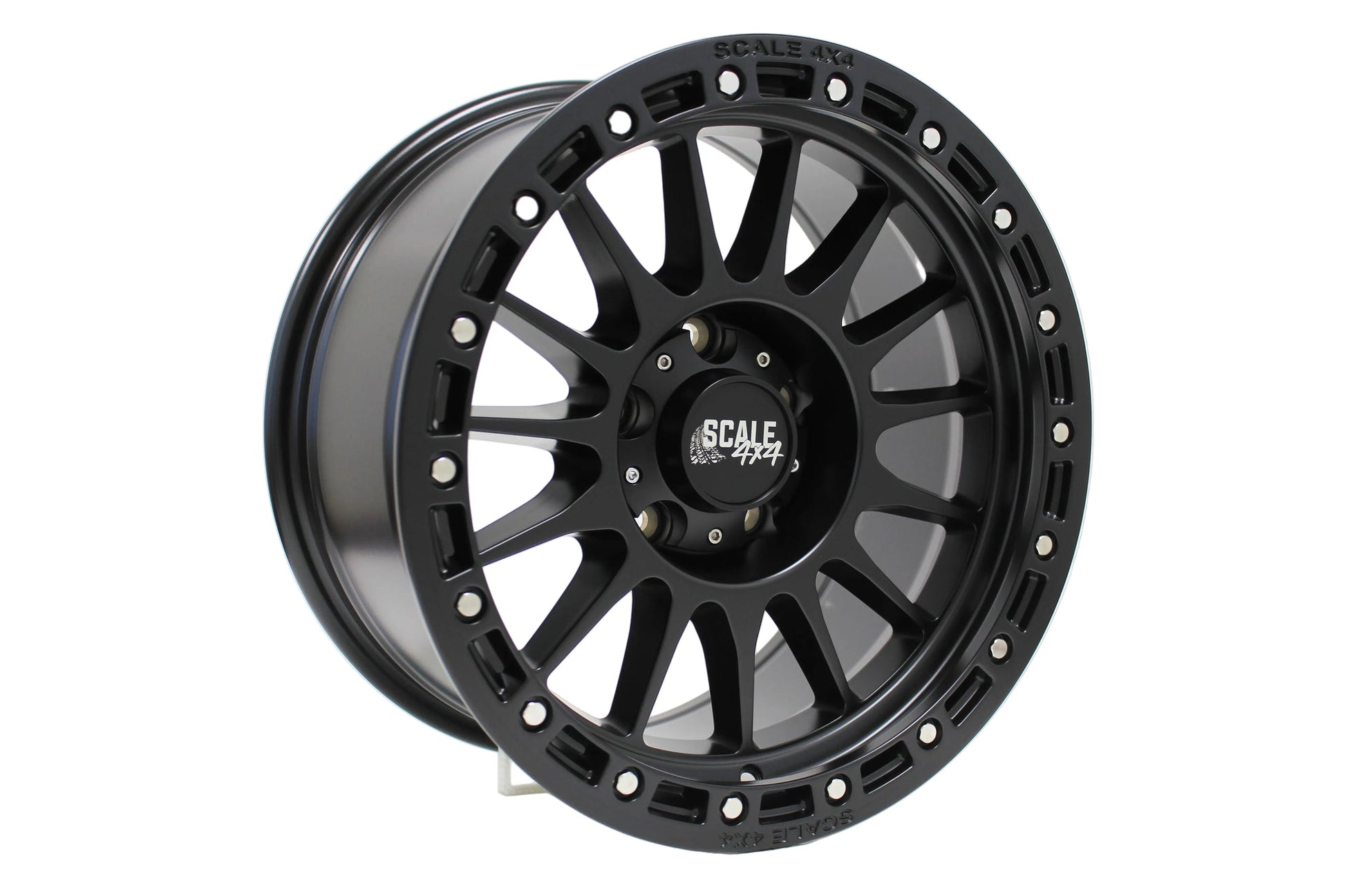 SCALE 4X4 S01 17X8.5 0ET 5X127 MATTE BLACK