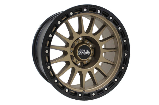 SCALE 4X4 S01 17X8.5 0ET 6X139.7 MATTE BRONZE BLACK LIP