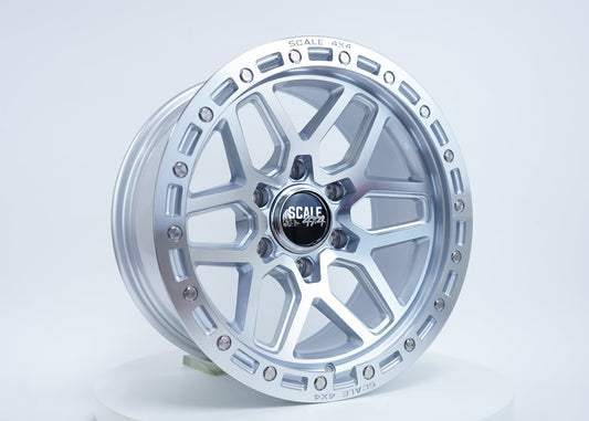 SCALE 4X4 S02 17X8.5 -10 6X139.7 MACHINED