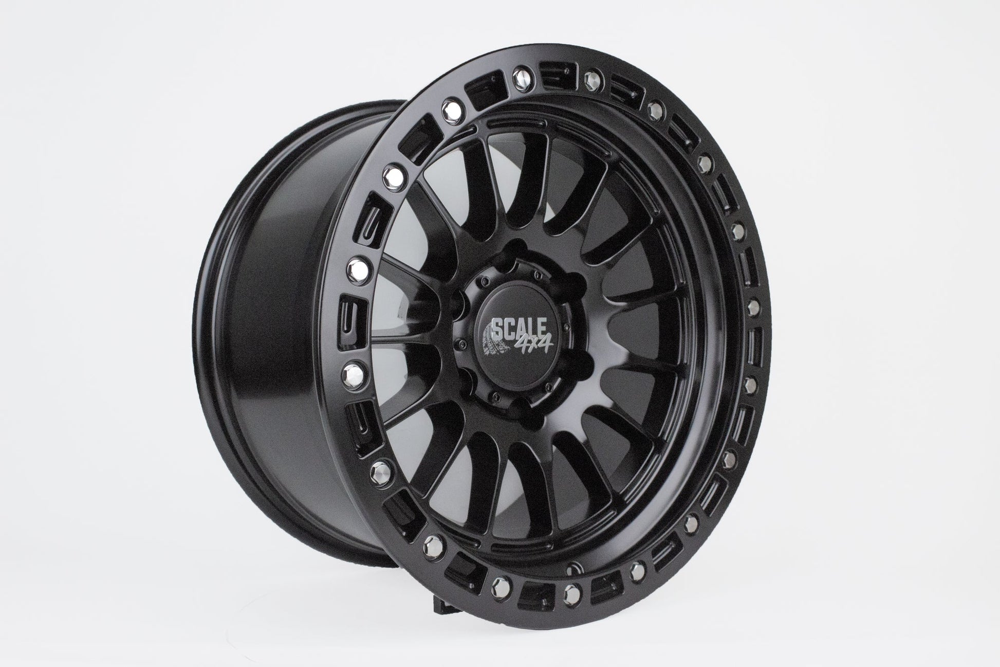 SCALE 4X4 S04 17X9 0ET 6X139.7 MATTE BLACK