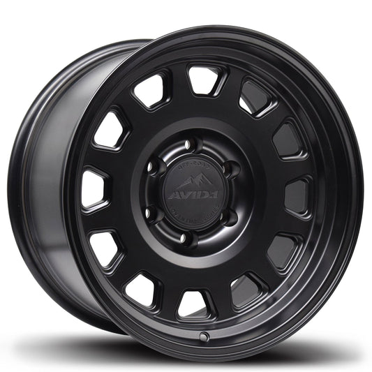 AVID.1 AT03 17X9 -12 5X127 MATTE BLACK